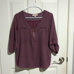 TEMPTED PURPLE TOP LARGE